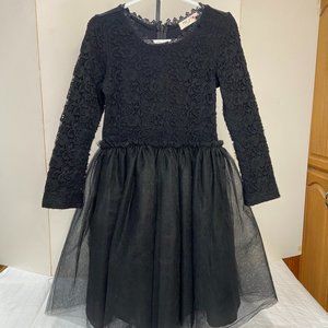 Mae Li Rose Black Toddler Dress size 4T
